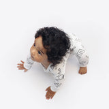 Letters Baby Growsuit