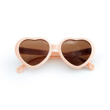 Sunglasses Heart Shape - Pastel Pink