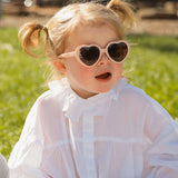 Sunglasses Heart Shape - Pastel Pink