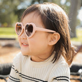 Sunglasses Heart Shape - Pastel Pink
