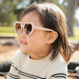 Sunglasses Heart Shape - Pastel Pink