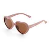 Sunglasses Heart Shape - Rosewood