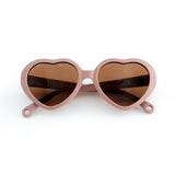 Sunglasses Heart Shape - Rosewood