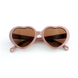 Sunglasses Heart Shape - Rosewood