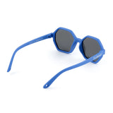 Sunglasses Mirror Hexagon - Cornflower blue