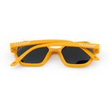 Sunglasses Mirror Hexagon - Mustard