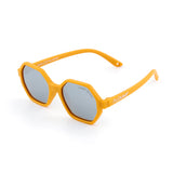 Sunglasses Mirror Hexagon - Mustard
