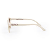 Sunglasses Keyhole - Vanilla