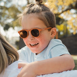 Sunglasses Mirror Hexagon - Cornflower